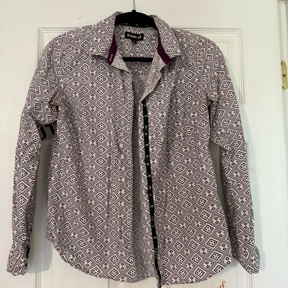 Rank 45 button down size M